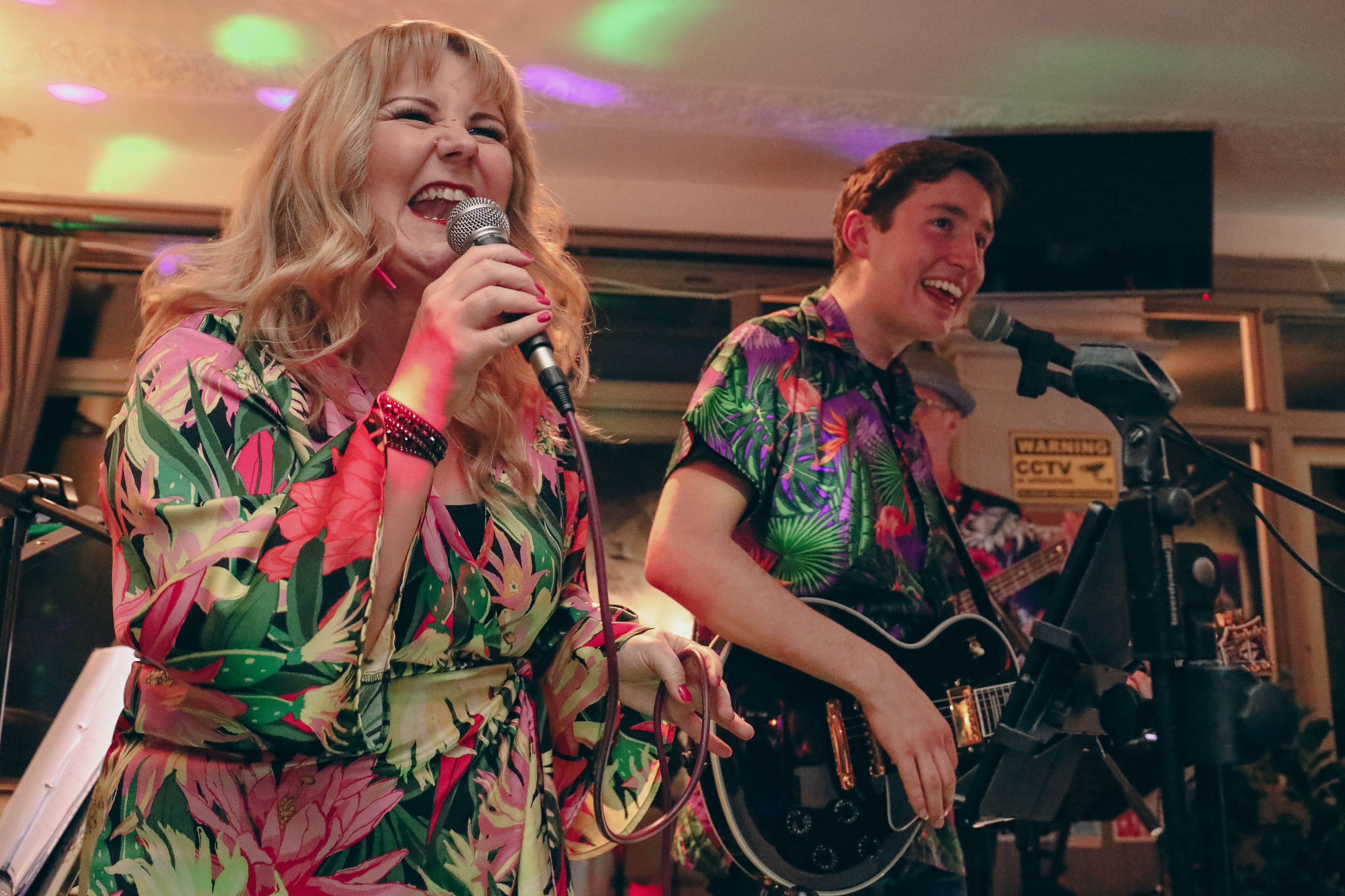 Live music photography lead singer