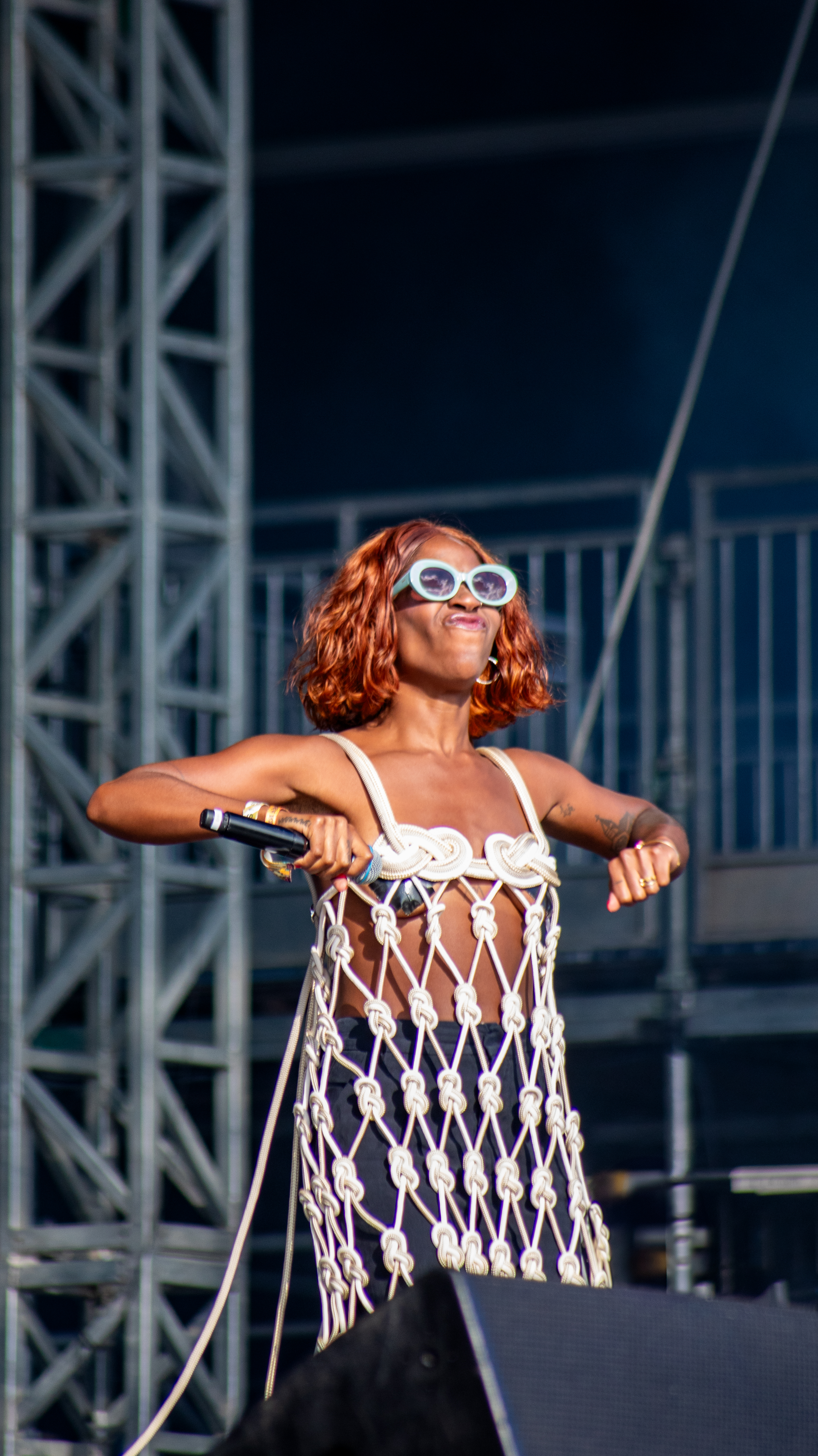 Festival photography singer