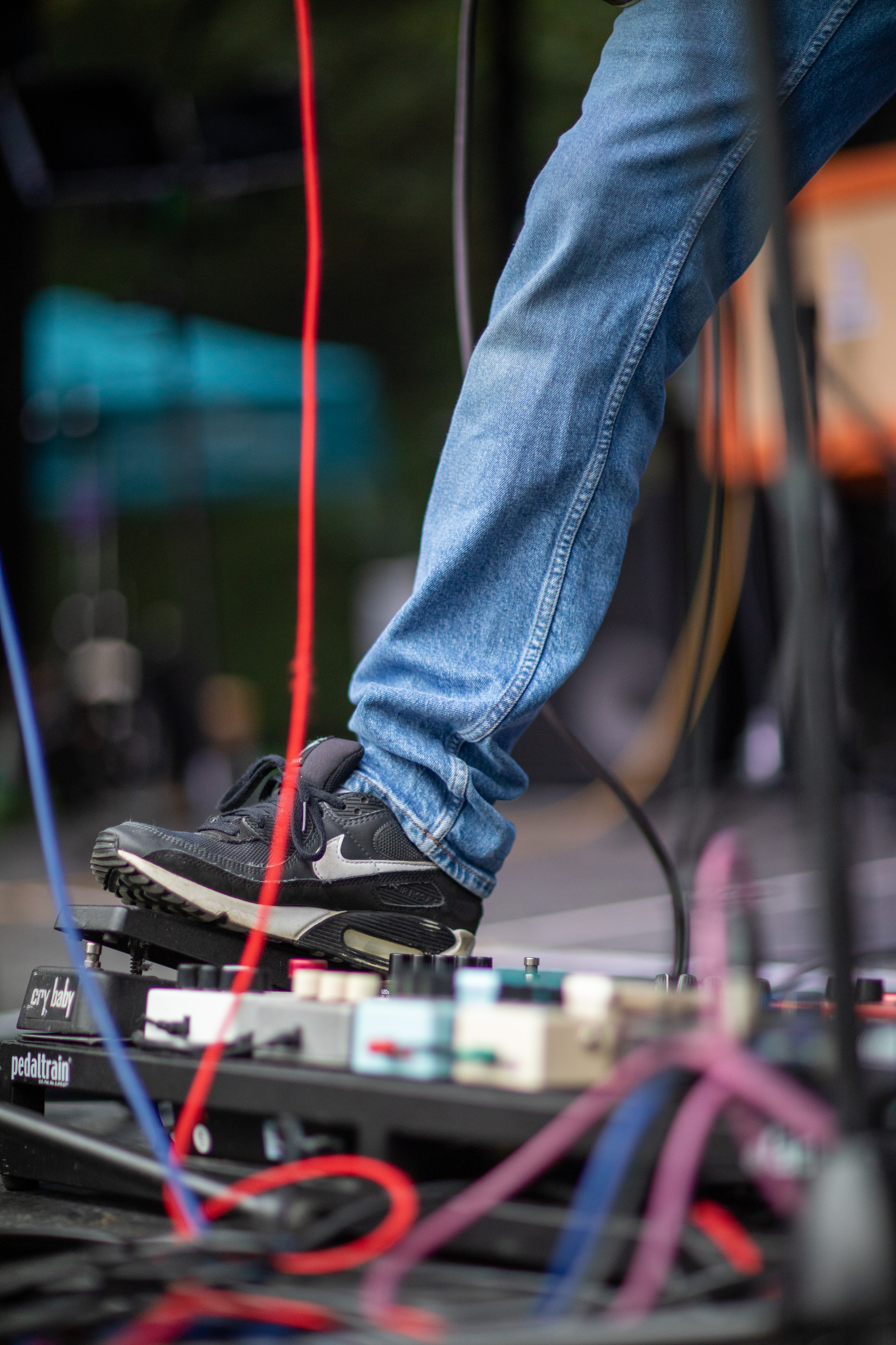 Live music photography loop pedal